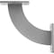 Ekena Millwork Bradford Steel Bracket, Hammered Gray 2"W x 7"D x 7"H BKTM02X07X07BRHGY - alternate 3